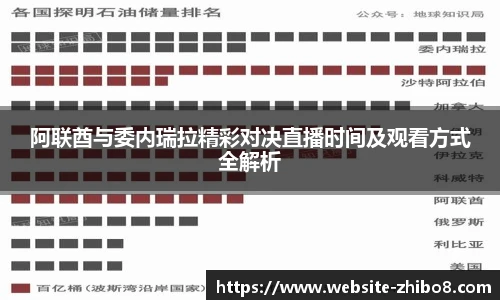 阿联酋与委内瑞拉精彩对决直播时间及观看方式全解析